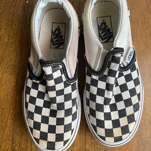 Vans Shoes Boys Black And White High Top Size 45 Poshmark
